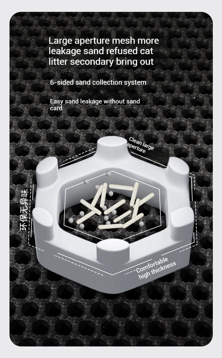 Waterproof Large Cat Litter Mat