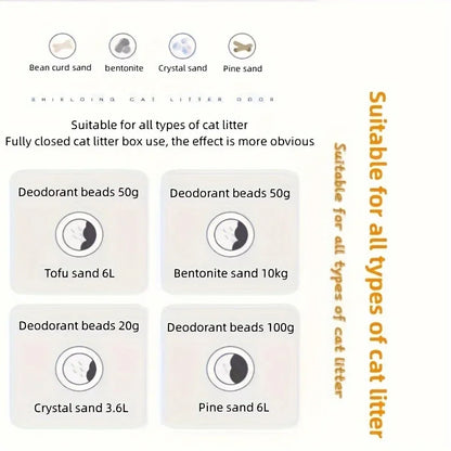 Cat Litter Deodorant Beads